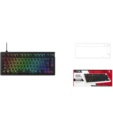 Amazon.co.jp: HyperX Alloy Rise 75専用 交換用トッププレート